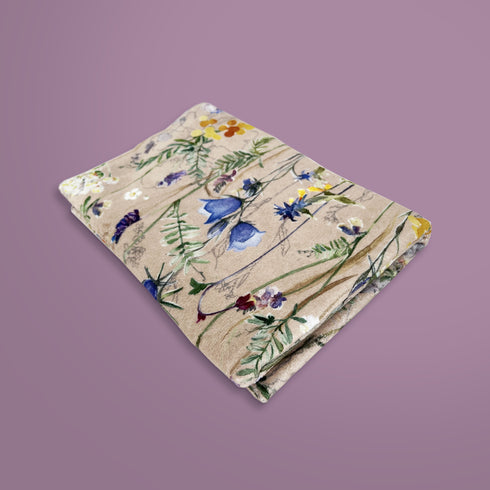Bath & Beach Towel with Meadow print