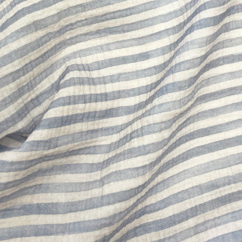 Watercolor striped tablecloth