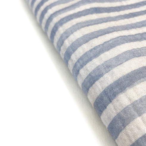 Watercolor striped tablecloth